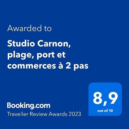 Studio Carnon, Plage, Port Et Commerces A 2 Pas מראה חיצוני תמונה